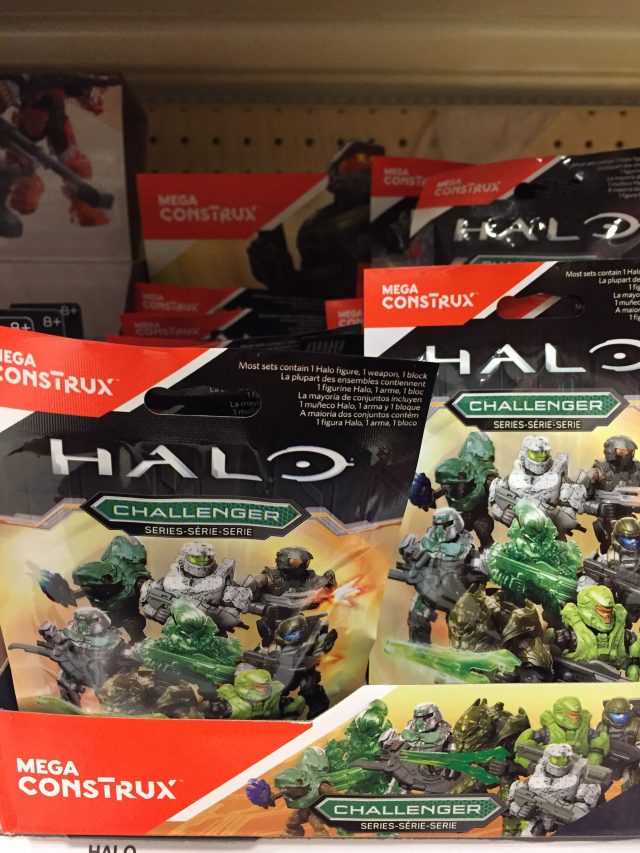 Challenger Series Halo Mega Construx Figures Case