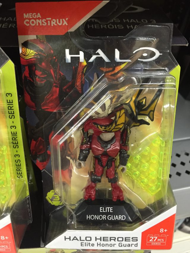 Halo Mega Construx Elite Royal Guard Figure Packaged