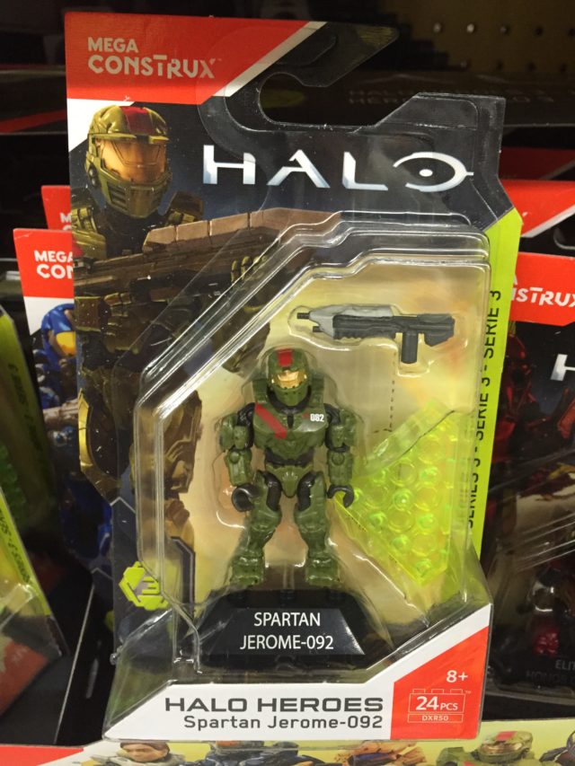 Mattel Halo Heroes Series 3 Spartan Jerome 092 Figure Packaged