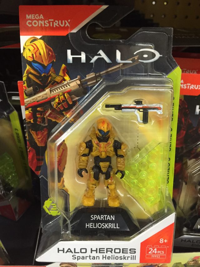 Halo Mega Construx Heroes Series 3 Spartan Helioskrill Figure