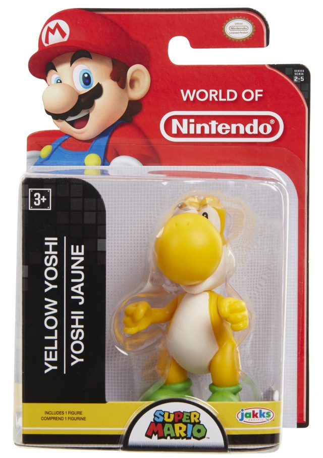 yellow yoshi figure