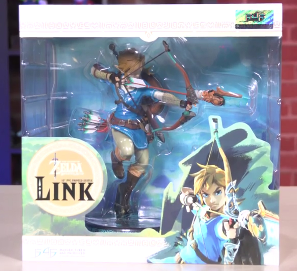 First 4 Figures Reveals New The Legend of Zelda: BOTW Link Statue