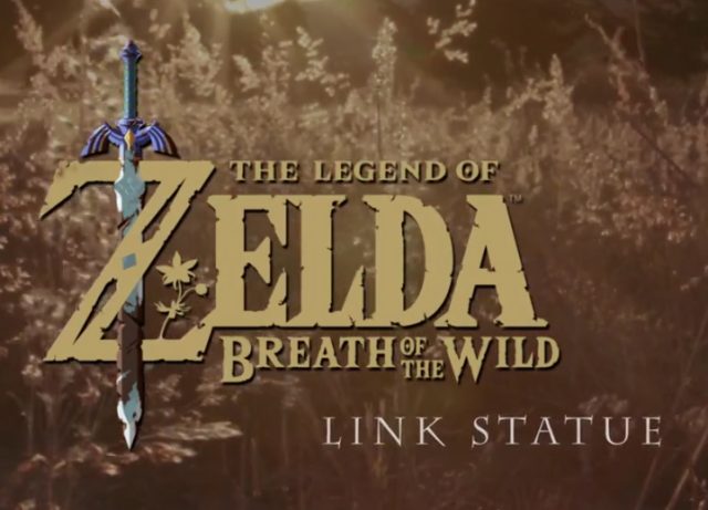 The Legend of Zelda Breath of the Wild Link Statue