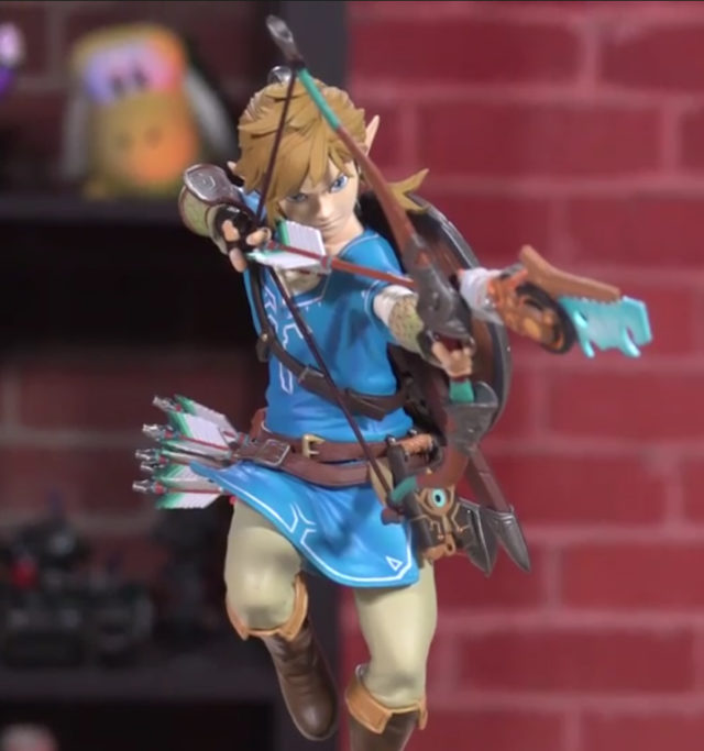 Zelda BOTW Link F4F Statue Unboxing