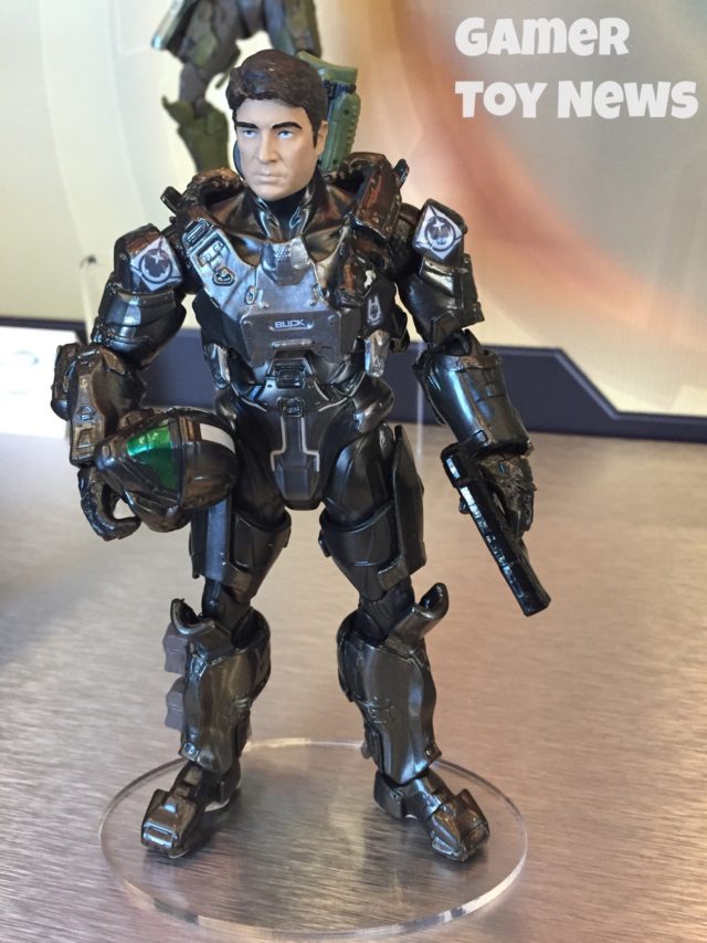 New York Toy Fair 2017 Halo Mattel Spartan Buck Figure