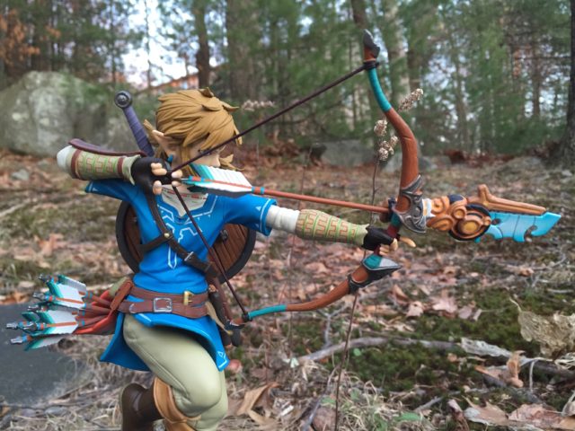 The Legend of Zelda Breath of the Wild First4Figures Link Statue Review