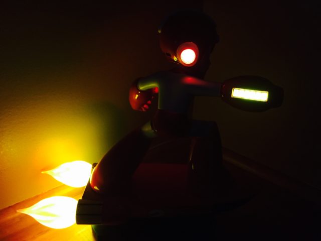 Light-Up Features on F4F Mega Man Item 2 Figure