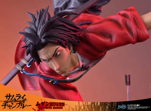 Samurai Champloo Mugen Statue Head Close-Up