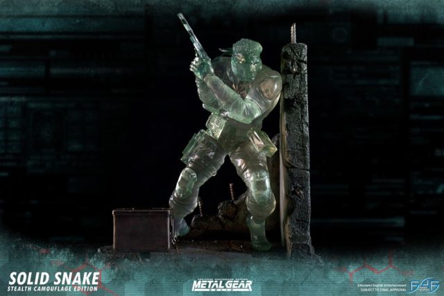 F4F Snake Stealth Camouflague Edition Statue