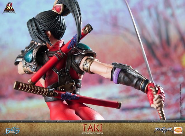 Rear View of Taki Figure Soul Calibur II F4F