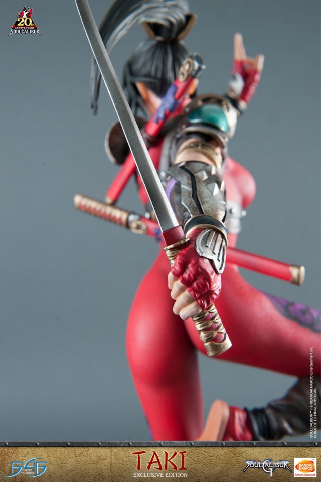 Soul Calibur II Taki Statue Sword F4F