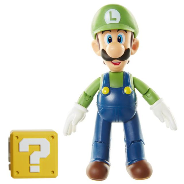 World of Nintendo Luigi 4 Inch Figure Re Release