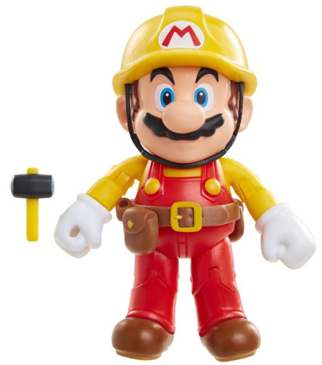 World of Nintendo Mario Maker 4 Inch Figure