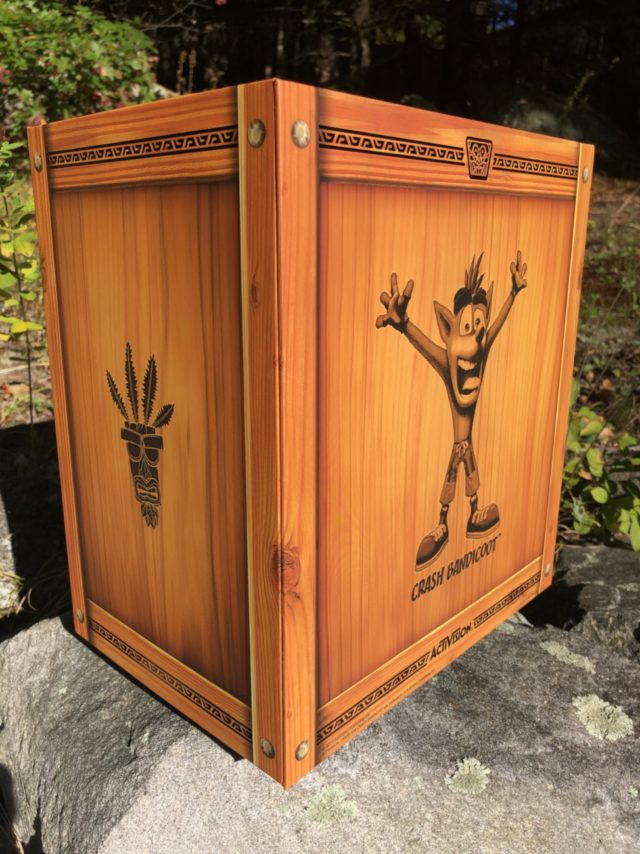 Crash Bandicoot EX Statue Crate Box F4F