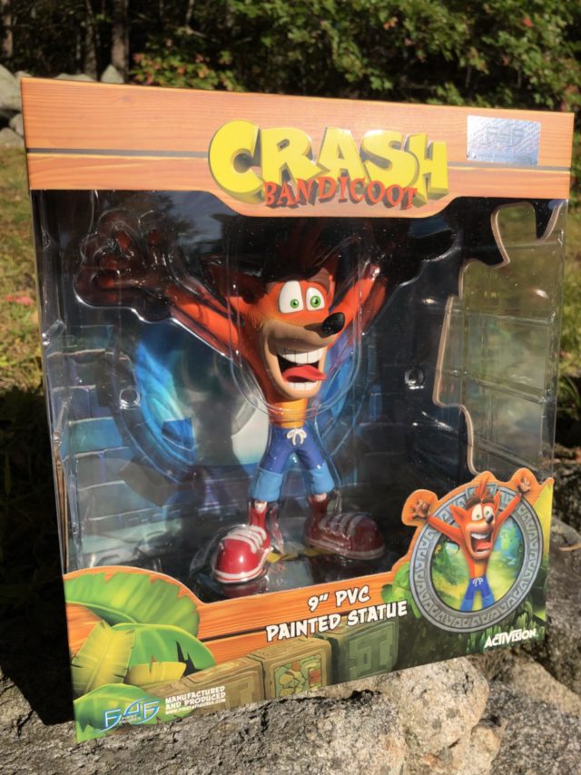 Crash Bandicoot PVC Figure in Retail Packaging