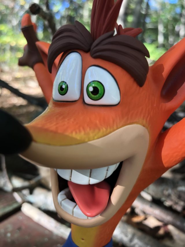 Close-Up of F4F Crash Bandicoot PVC Head