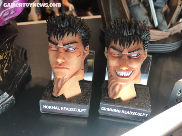 Berserk Guts Statue Alternate Heads NYCC 2017