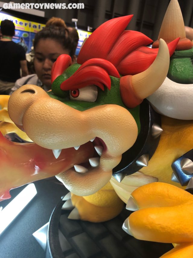 Close-Up of Bowser First4Figures Statue Head