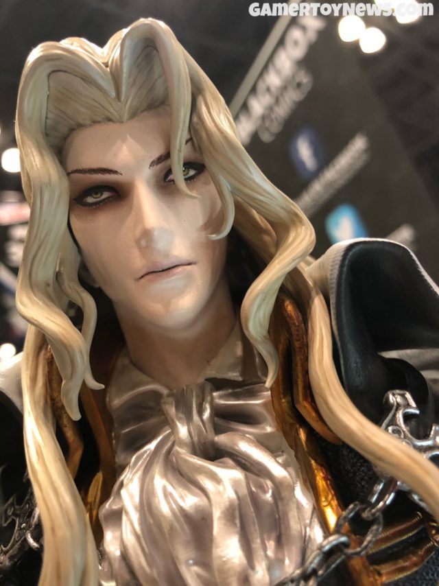 Close-Up of Head on Alucard First 4 Figures Statue