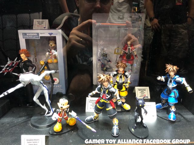 NYCC 2017 Kingdom Hearts Select Figures Display