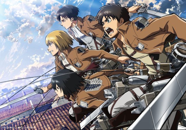 Attack on Titan Humans Group Shot