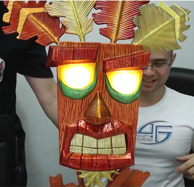 F4F Gold Aku Aku Mask Revealed