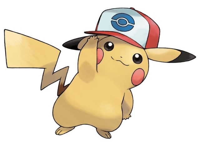 Pikachu Wearing Ash's Hat