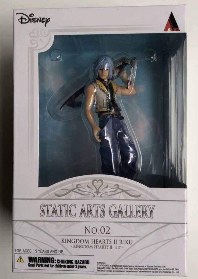 Kingdom Hearts Static Arts Riku Statue Box