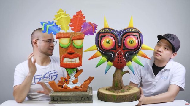 Comparison of F4F Aku Aku Mask and Majora's Mask