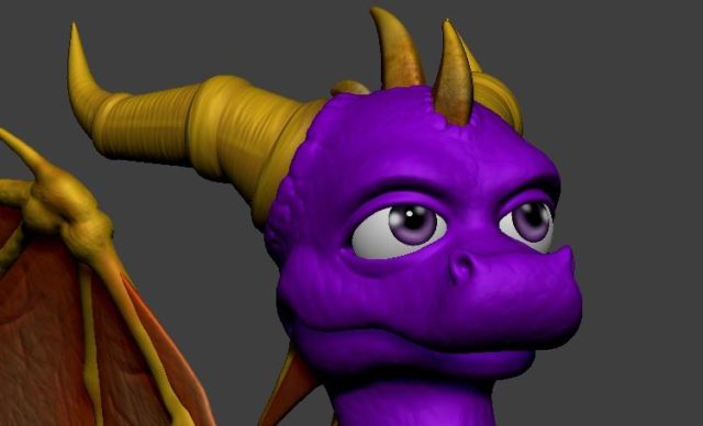 F4F Legend of Spyro Statue