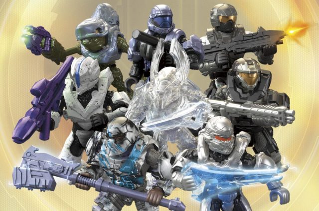 Halo Mega Bloks Stormbound Series Figures