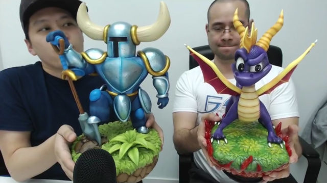 Shovel Knight Size Comparison with Spyro