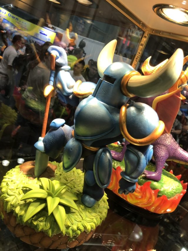 Side View of F4F Shovel Knight Figure Statue