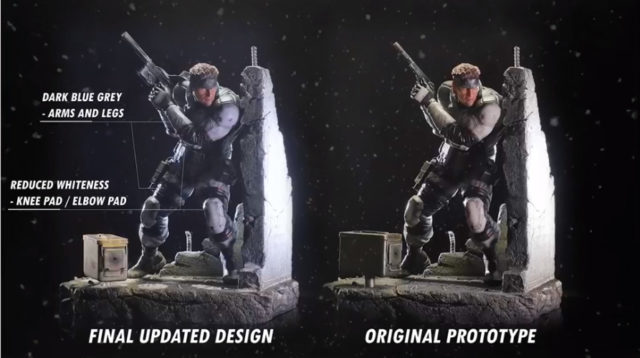 F4F MGS Solid Snake Final Updated Design Comparison