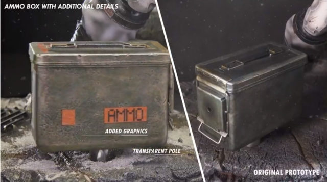 First 4 Figures Solid Snake Revised Ammo Box Details