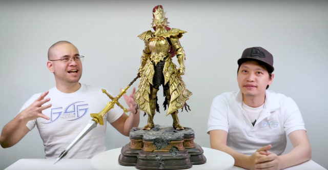 Making of Ornstein Dark Souls Statue Documentary