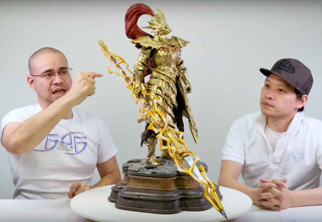 Ornstein Exclusive Statue Lightning Spear