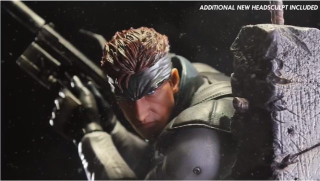 Solid Snake F4F Additional Head Sculpt