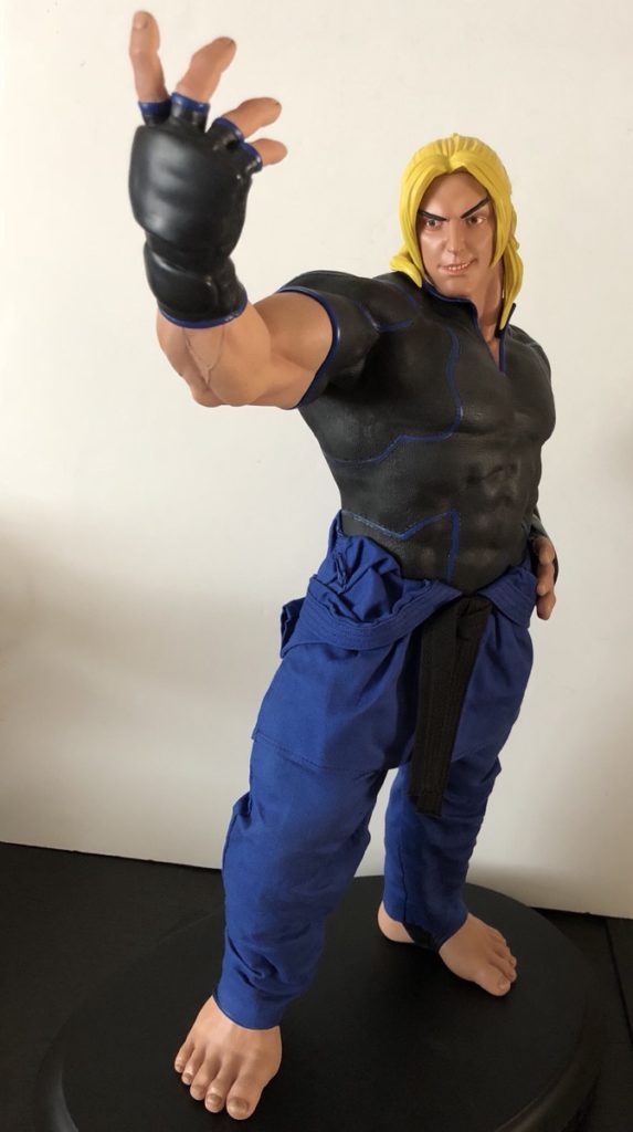 REVIEW Pop Culture Shock Toys Street Fighter V Ken Statue P2 Blue