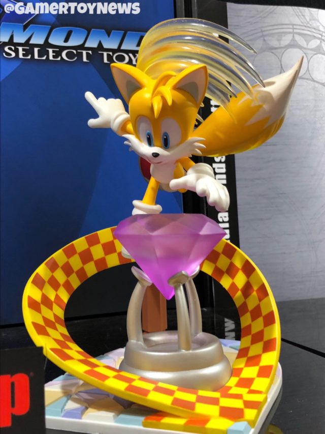 Sonic Gallery Tails Statue PVC Gamestop Exclusive