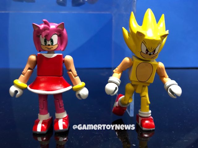 Diamond Select Sonic Minimates Amy Rose Super Sonic