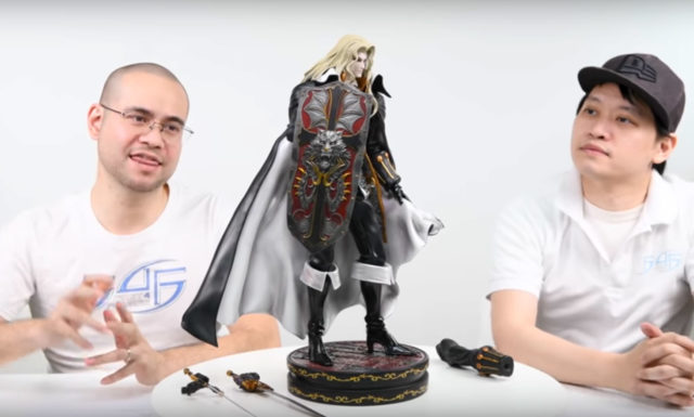 F4F Alucard Exclusive Statue with Shield and Swords