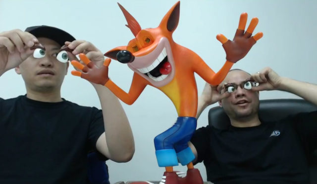 F4F Q&A 63 Recap Resin Crash Bandicoot Reveal Eyes