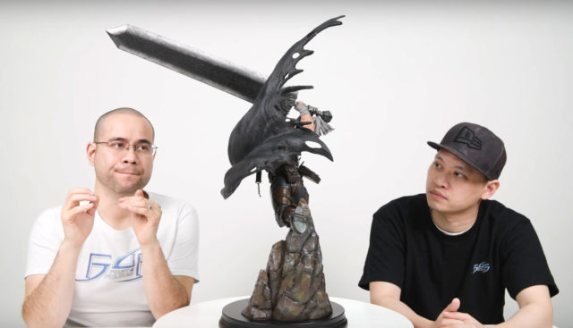 Back of First 4 Figures Guts Statue Making of Documentary