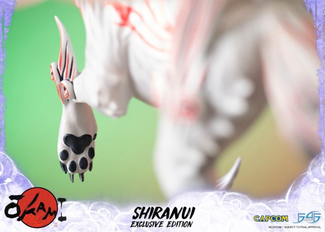 Detailing on First4Figures Shiranui Statue Paw