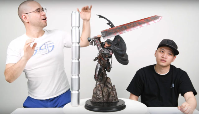 First 4 Figures Can Test Berserk Guts Statue Bloody Version