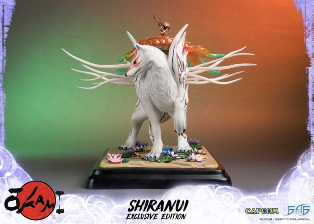 Triangle Positioning of Legs on Shiranui F4F Statue