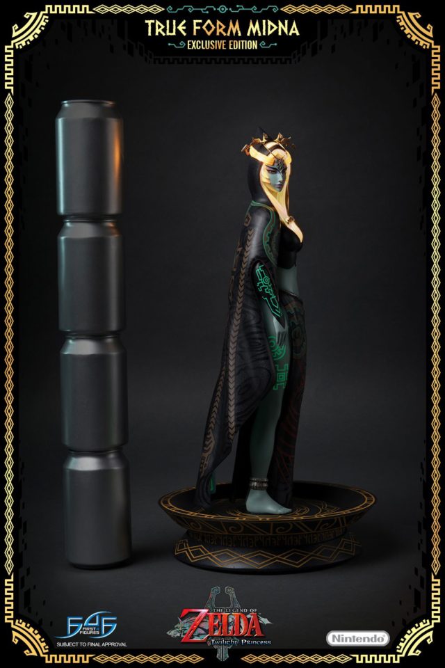 4 Cans Tall Zelda Twilight Princess Midna Statu