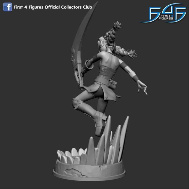 First 4 Figures Skies of Arcadia Aika Statue 3-D Concept