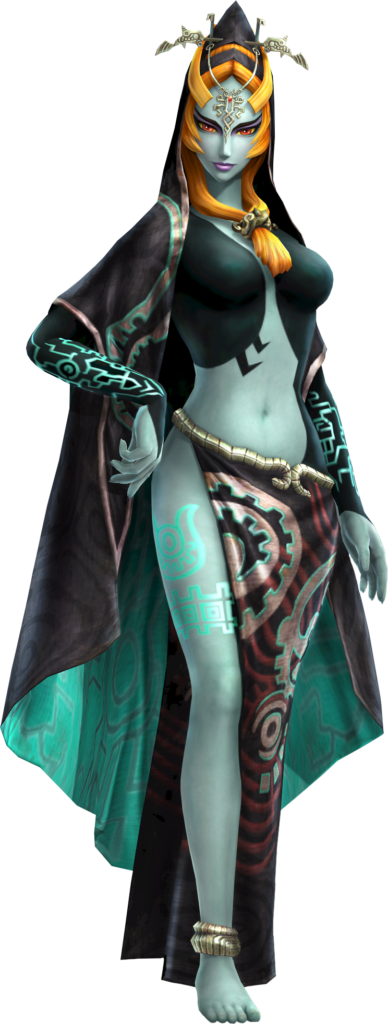 Hyrule Warriors True Form Midna Artwork